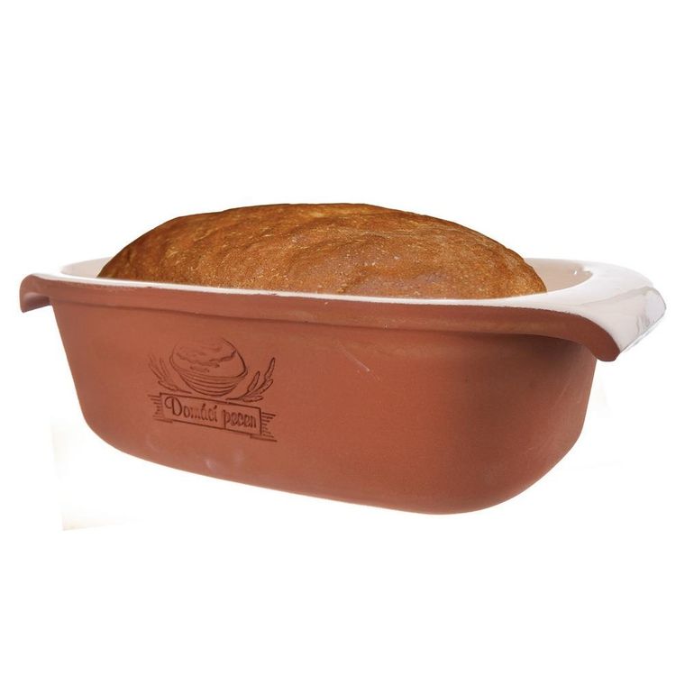 Orion, forma ceramiczna do pieczenia chleba z pokrywką