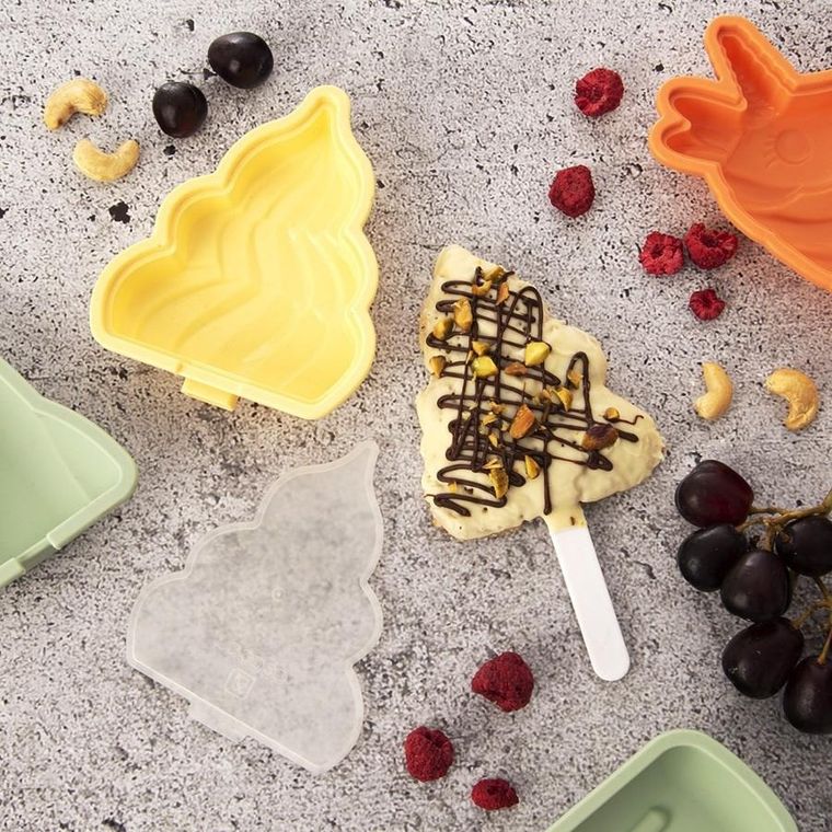 Orion, forma do lodów silikonowa z pokrywką