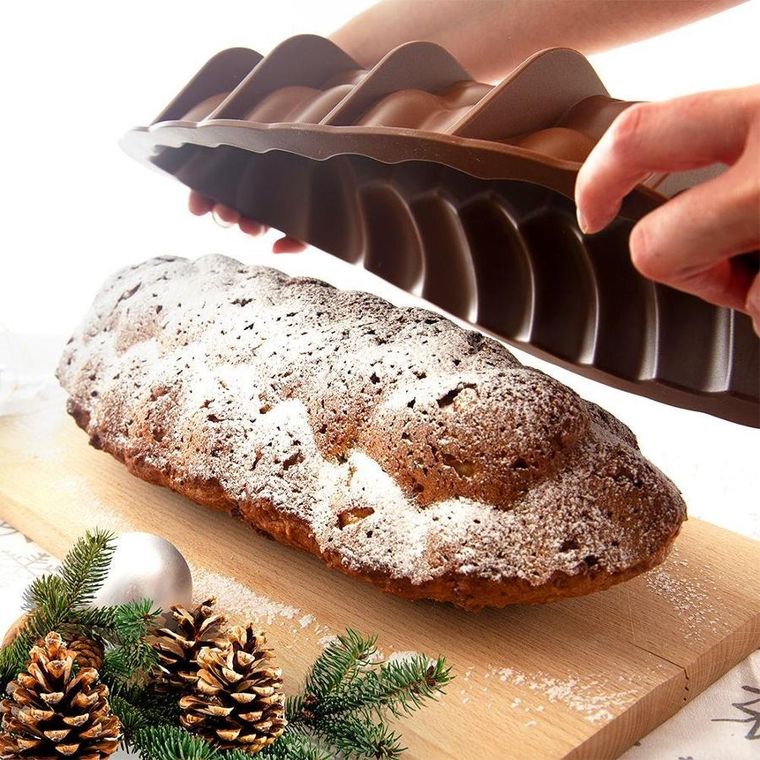 Orion, forma do pieczenia, silikonowa brązowa, 41-20-7.5 cm