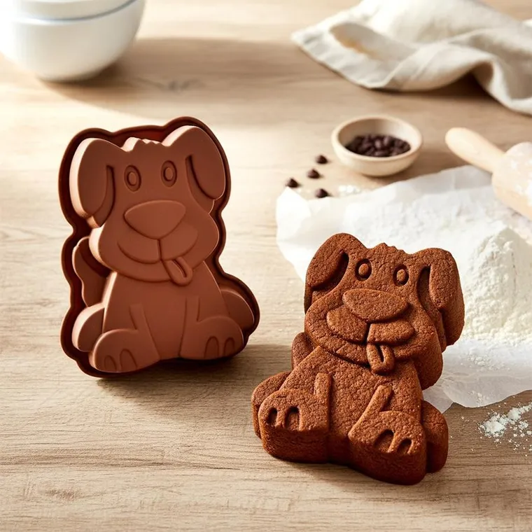 Orion, forma do pieczenia, silikonowa, pies, 20-16-4,5 cm