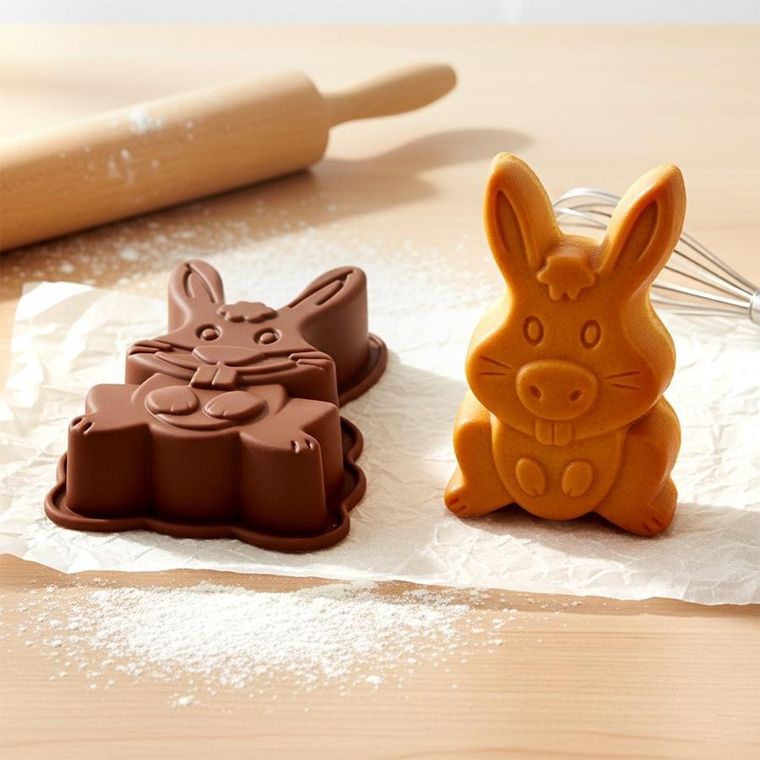 Orion, forma do pieczenia, silikonowa, zając, 19-13-4,5 cm