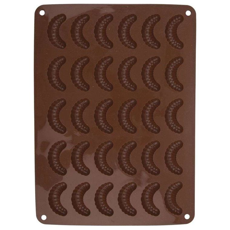 Orion, forma silikonowa do pieczenia rogalików, 30 szt.