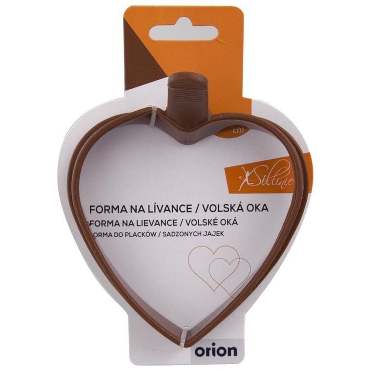 Orion, forma silikonowa do sadzonych jajek, serce
