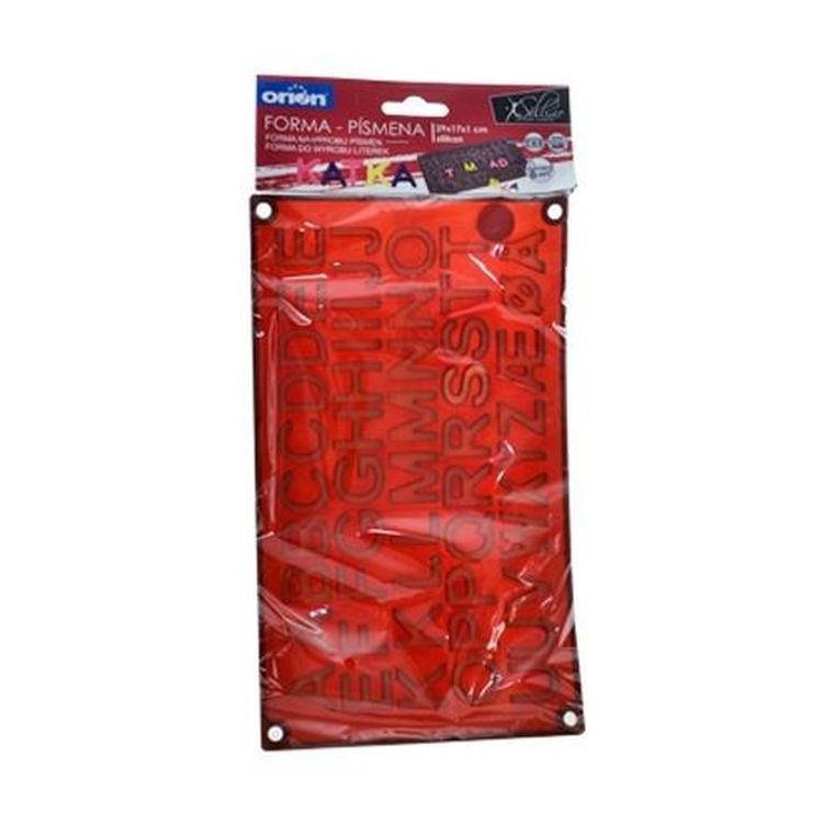 Orion, forma silikonowa na czekoladki, literki