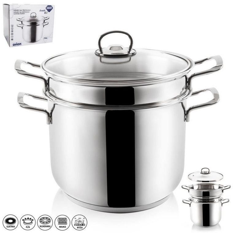 Orion, garnek do gotowania na parze parę parowar, Anett