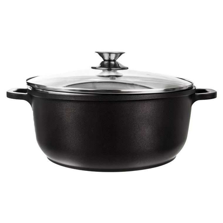 Orion, Grande, garnek granitowy, indukcja, 28 cm, 7 l