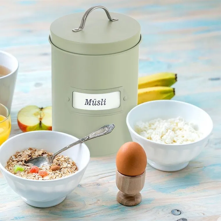 Orion, Greenish, pojemnik do przechowywania, metalowy, zielony, 2,2l