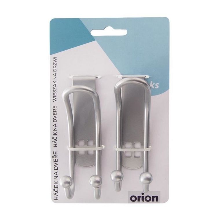 Orion, haczyk podwójny na drzwi, 2 szt.