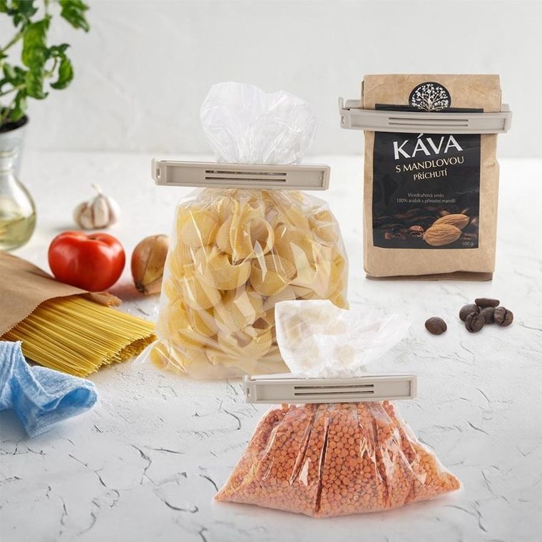 Orion, klipsy do torebek, przypraw, 4 szt.