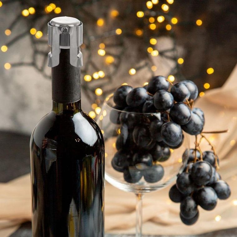 Orion, korek do wina musującego i szampana, stalowa