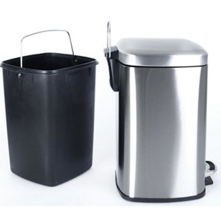 Orion, kosz na odpady, stalowy, 12l