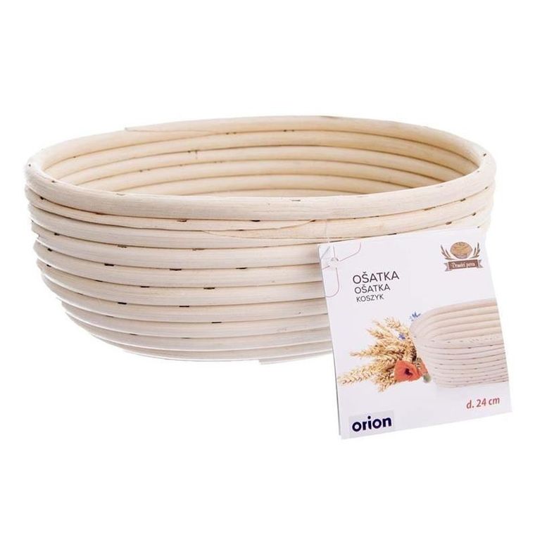 Orion, koszyk do wyrastania chleba, rattanowy, 24-18, 5-9 cm