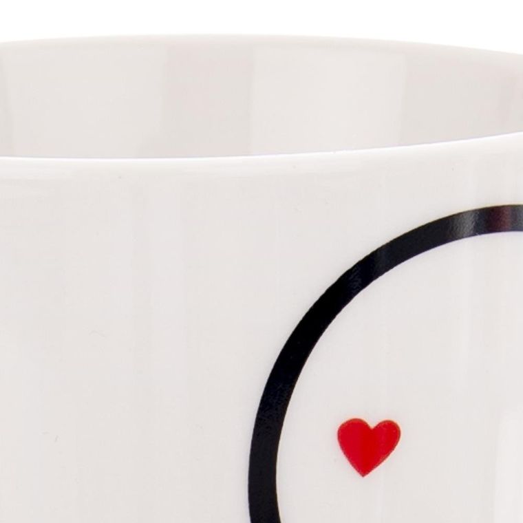 Orion, kubek porcelanowy z uchem, 0,38l