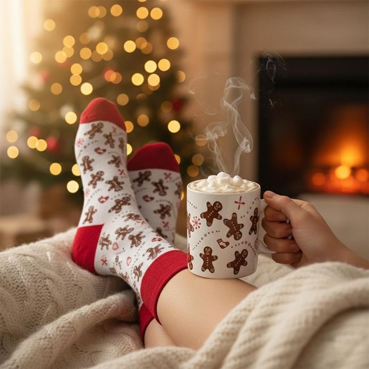 Orion, kubek ze skarpetkami, 350 ml