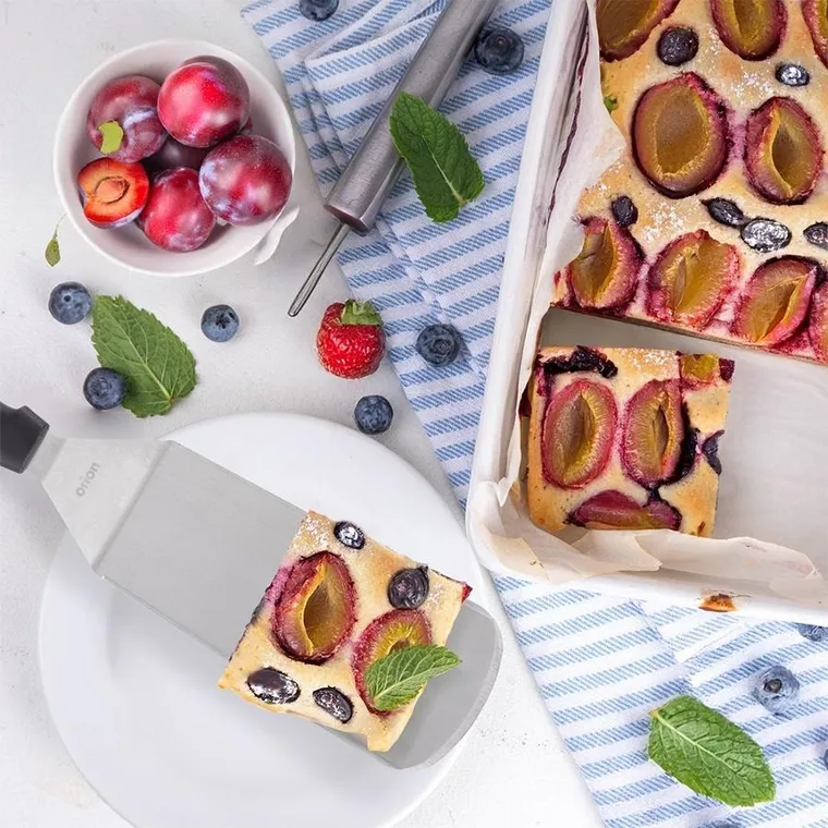 Orion, łopatka kuchenna, stalowa, 33 cm