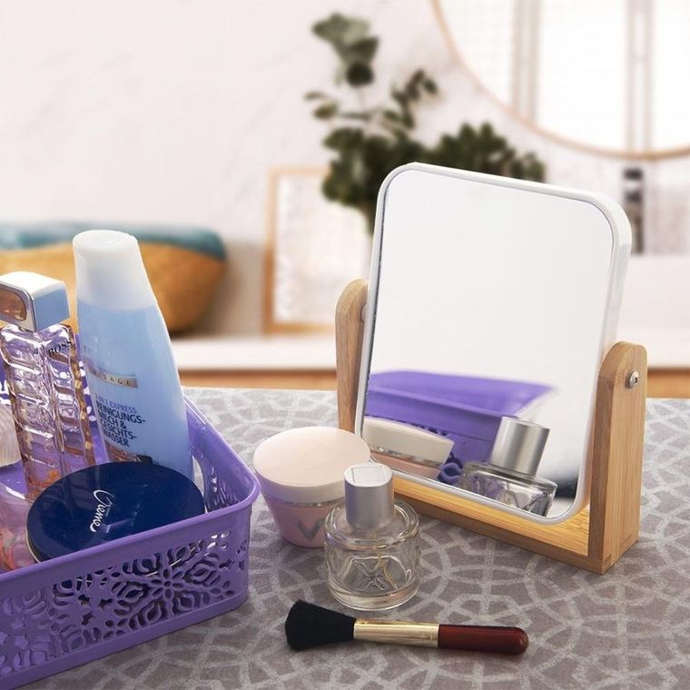 Orion, lusterko kosmetyczne podwójne, Whitney, 18-20 cm