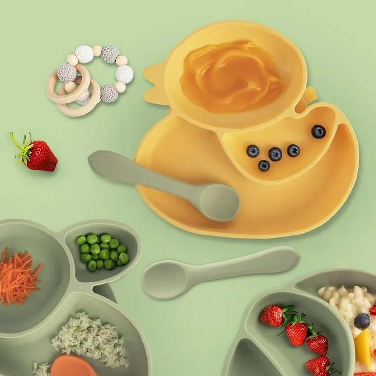 Orion, łyżeczka dziecięca, silikonowa, 14 cm