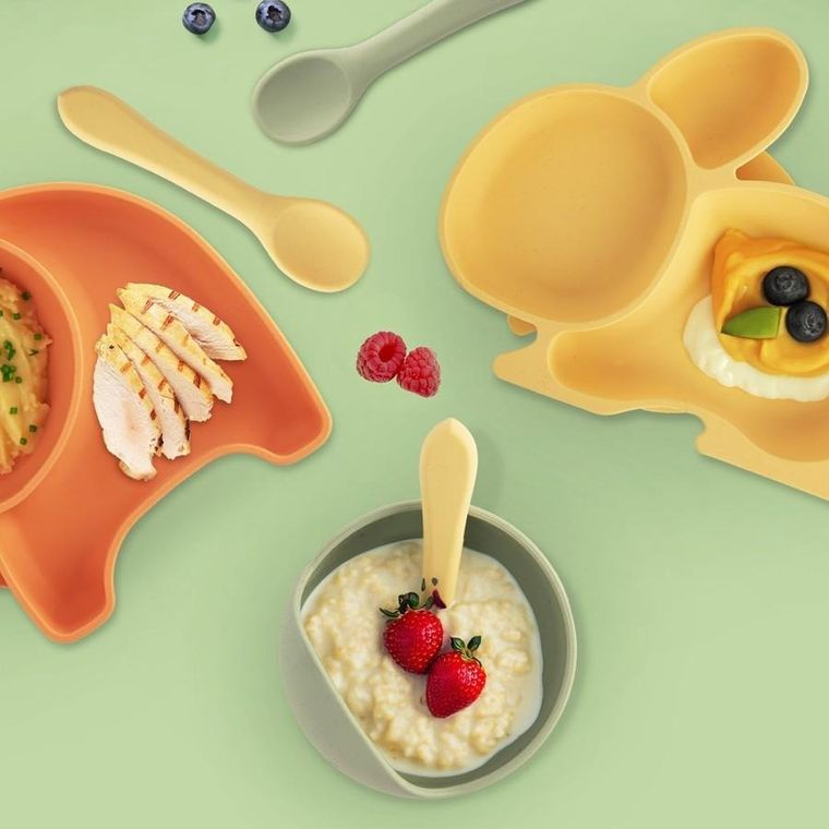 Orion, łyżeczka dziecięca, silikonowa, 14 cm