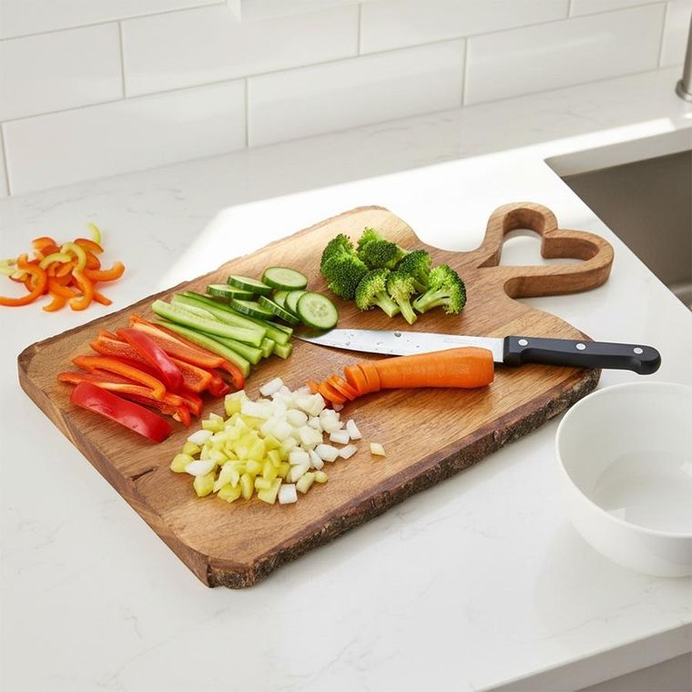 Orion, Mango, deska do krojenia i serwowania, drewniana, 45-25 cm