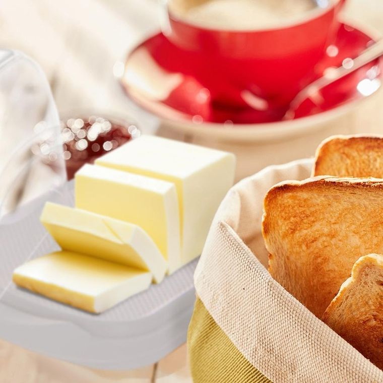 Orion, maselniczka plastikowa przezroczysta