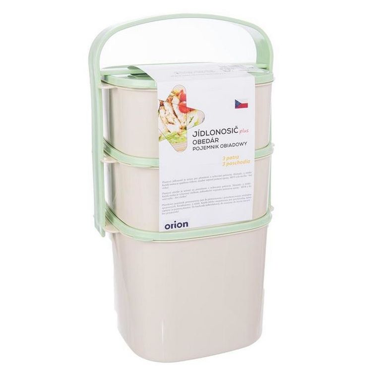 Orion, menażka obiadowa do przenoszenia żywności, 2+2-1,15