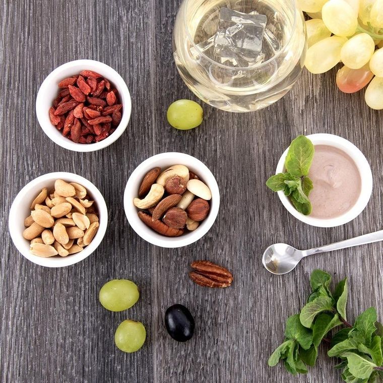 Orion, miseczki na przekąski ceramiczne, 6 cm, 40 ml, 4 szt.