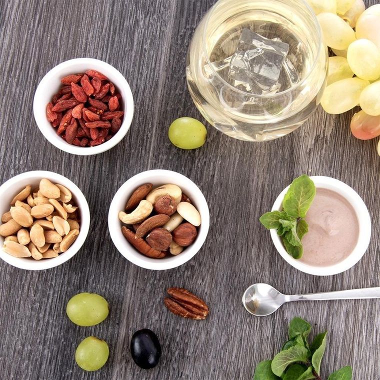 Orion, miseczki na przekąski, ceramiczne, 6 cm, 40 ml, 4 szt.