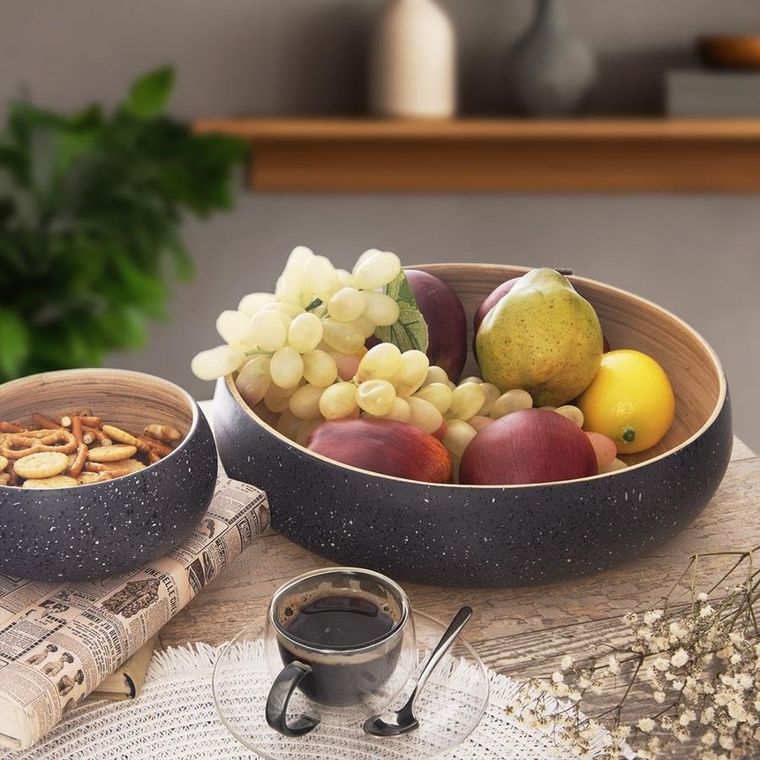 Orion, miska bambusowa, 30 cm, 4l