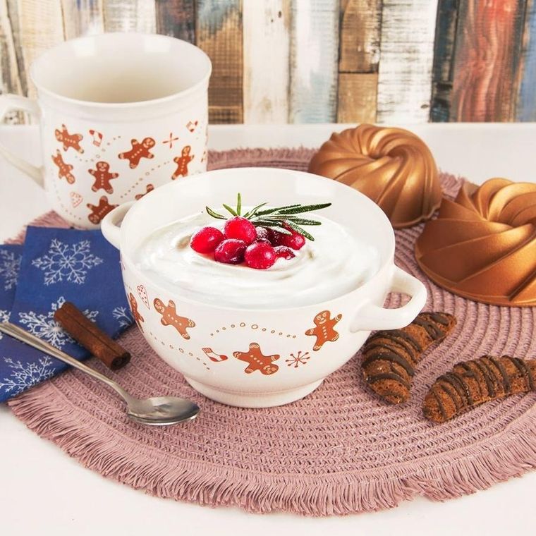 Orion, miska bulionówka ceramiczna, pierniczek, 750 ml