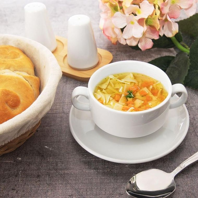 Orion, miska bulionówka, porcelanowa, Mona, 290 ml