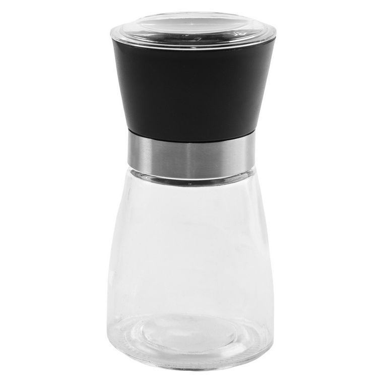 Orion, młynek do pieprzu i soli szklany, ręczny, 13 cm