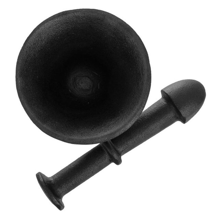 Orion, moździerz żeliwny, czarny, 10,5 cm