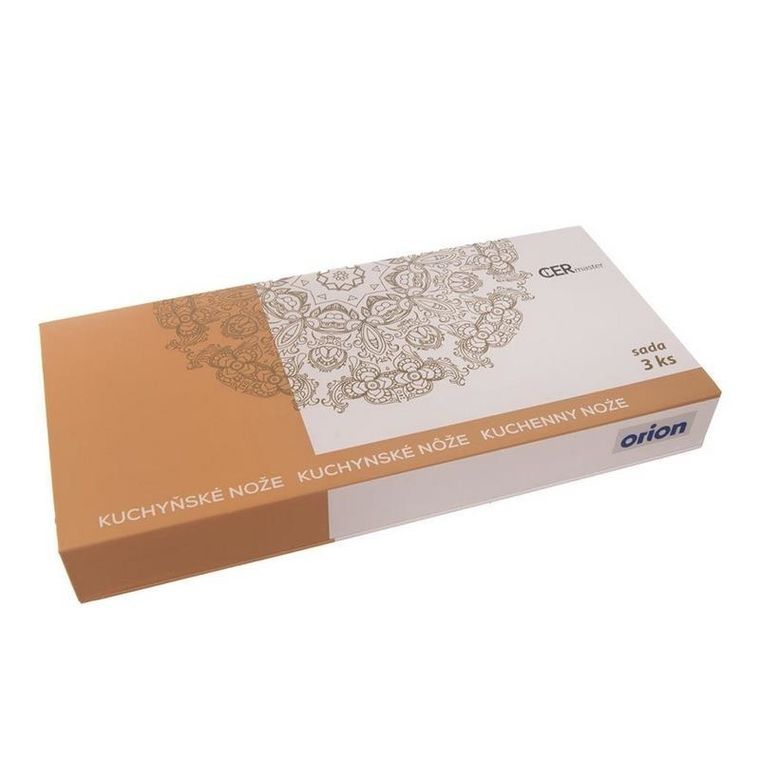 Orion, nóż kuchenny ceramiczny, Cermaster, 3 elementy