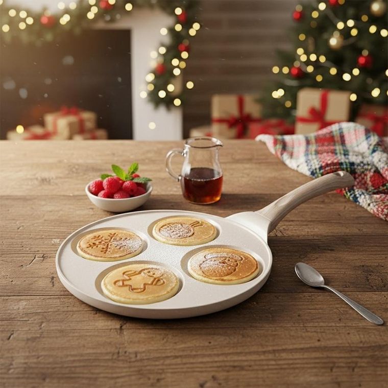 Orion, patelnia do jajek, 4 otwory, granitowa, 26 cm