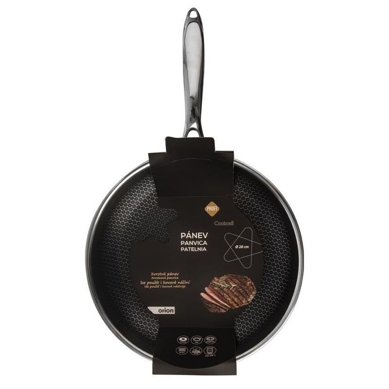 Orion, patelnia głęboka, indukcja, Cookcell Hybryd, 28 cm