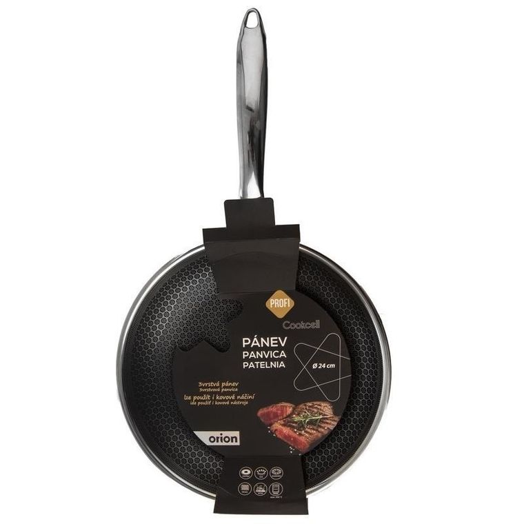 Orion, patelnia, indukcja, Cookcell Hybryd, 24 cm