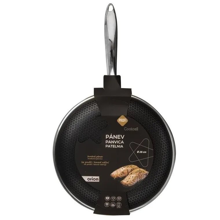 Orion, patelnia, indukcja, Cookcell Hybryd, 28 cm