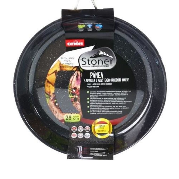 Orion, patelnia kamienna, indukcja, Stoner, 26 cm