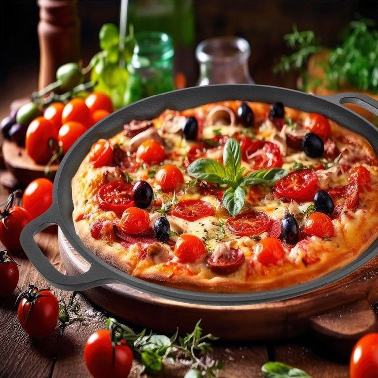 Orion, patelnia żeliwna, Litina, 35-42.5 cm