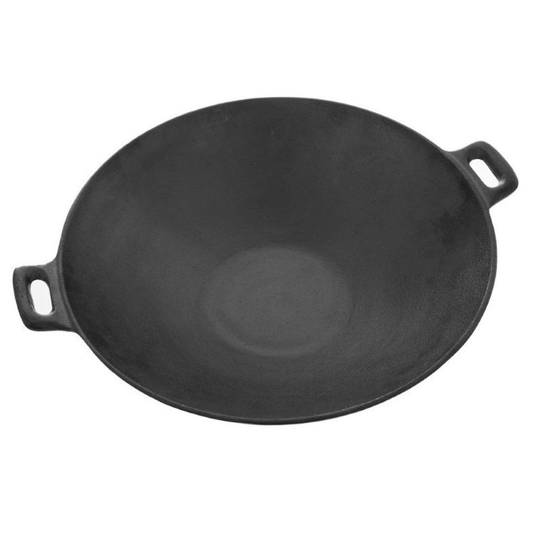 Orion, patelnia żeliwna, wok, talerz żeliwny, indukcja, 30 cm