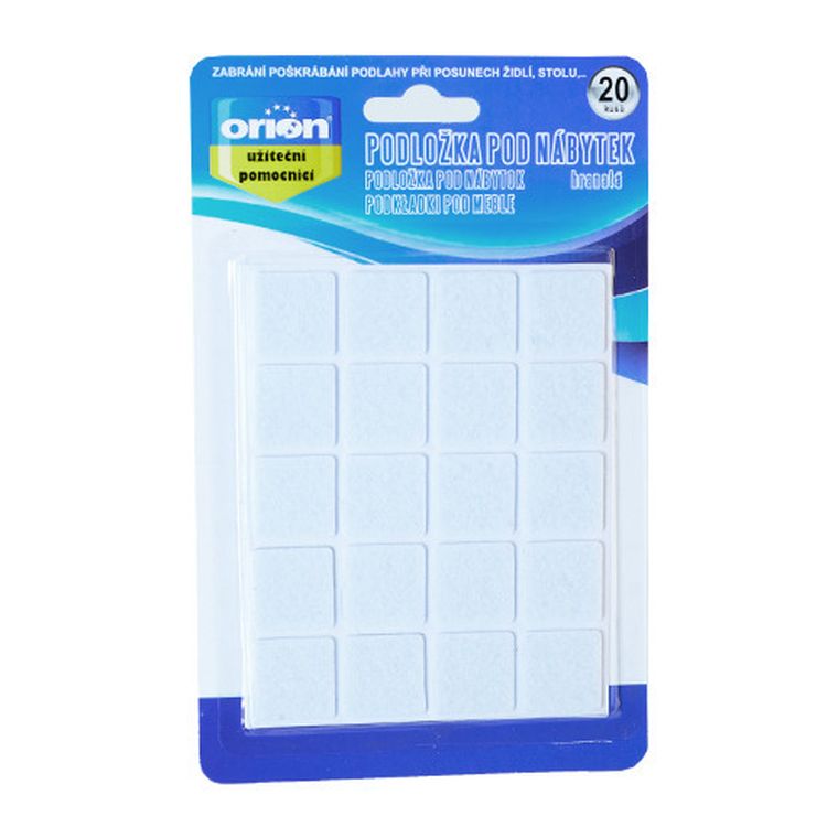 Orion, podkładki filcowe pod meble, krzesło, fotel, 20 szt.