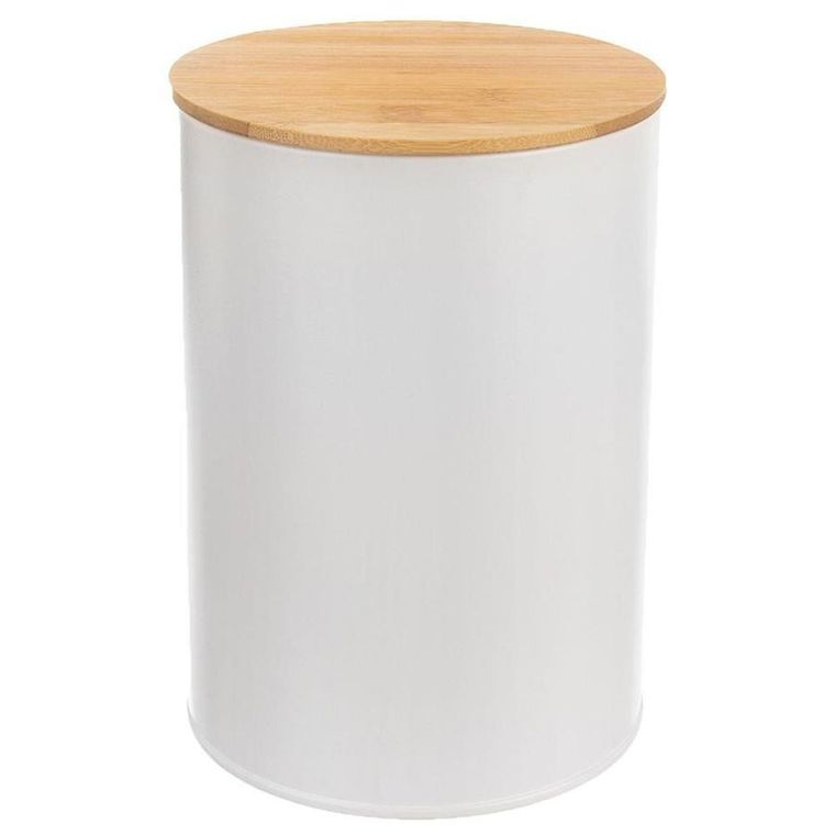 Orion, pojemnik metalowy, biały, Whiteline, 1,3l