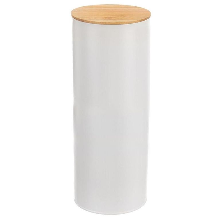 Orion, pojemnik metalowy na spaghetti, Whiteline, biały, 28,5 cm