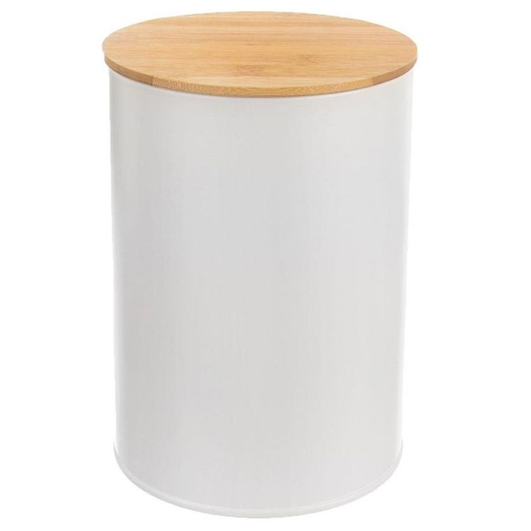 Orion, pojemnik metalowy, Whiteline, biały, 800 ml