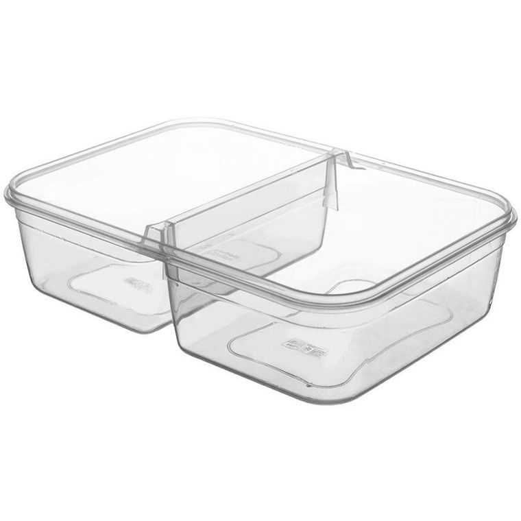 Orion, pojemnik na żywność z 2 przegródkami, 2l
