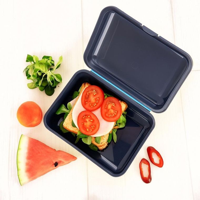 Orion, pojemnik śniadaniowy granatowy, kosmos, 750 ml