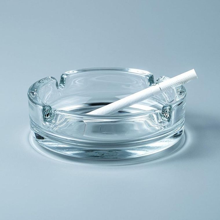 Orion, popielniczka szklana, okrągła, 10 cm