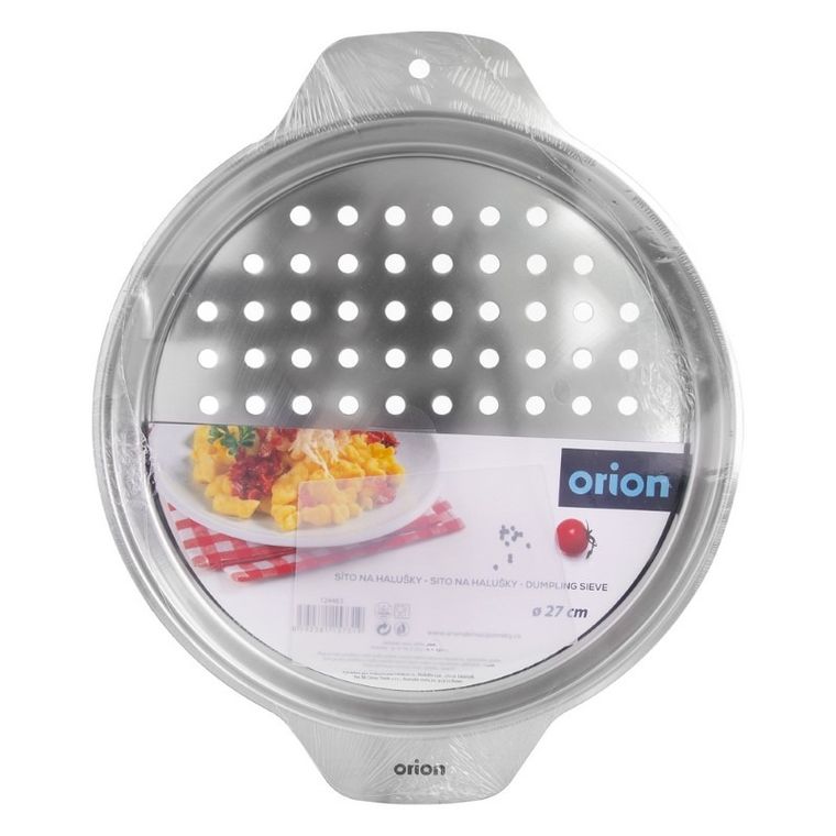 Orion, przecierak, sitko do klusek ze szpatułą, 27 cm