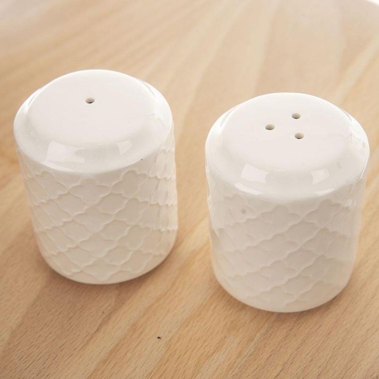 Orion, przyprawnik porcelanowy, 3 elementy