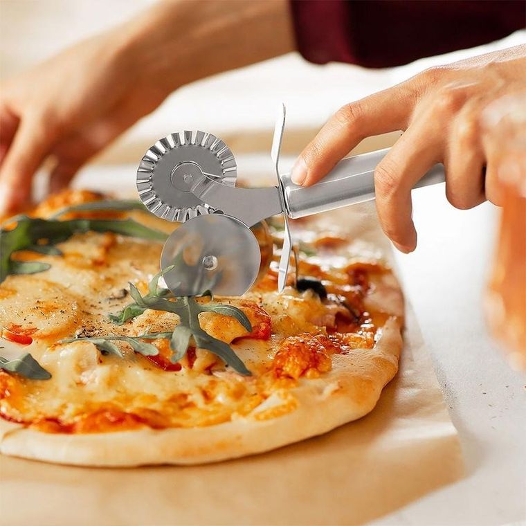 Orion, radełko stalowe, podwójne ostrze, 17 cm